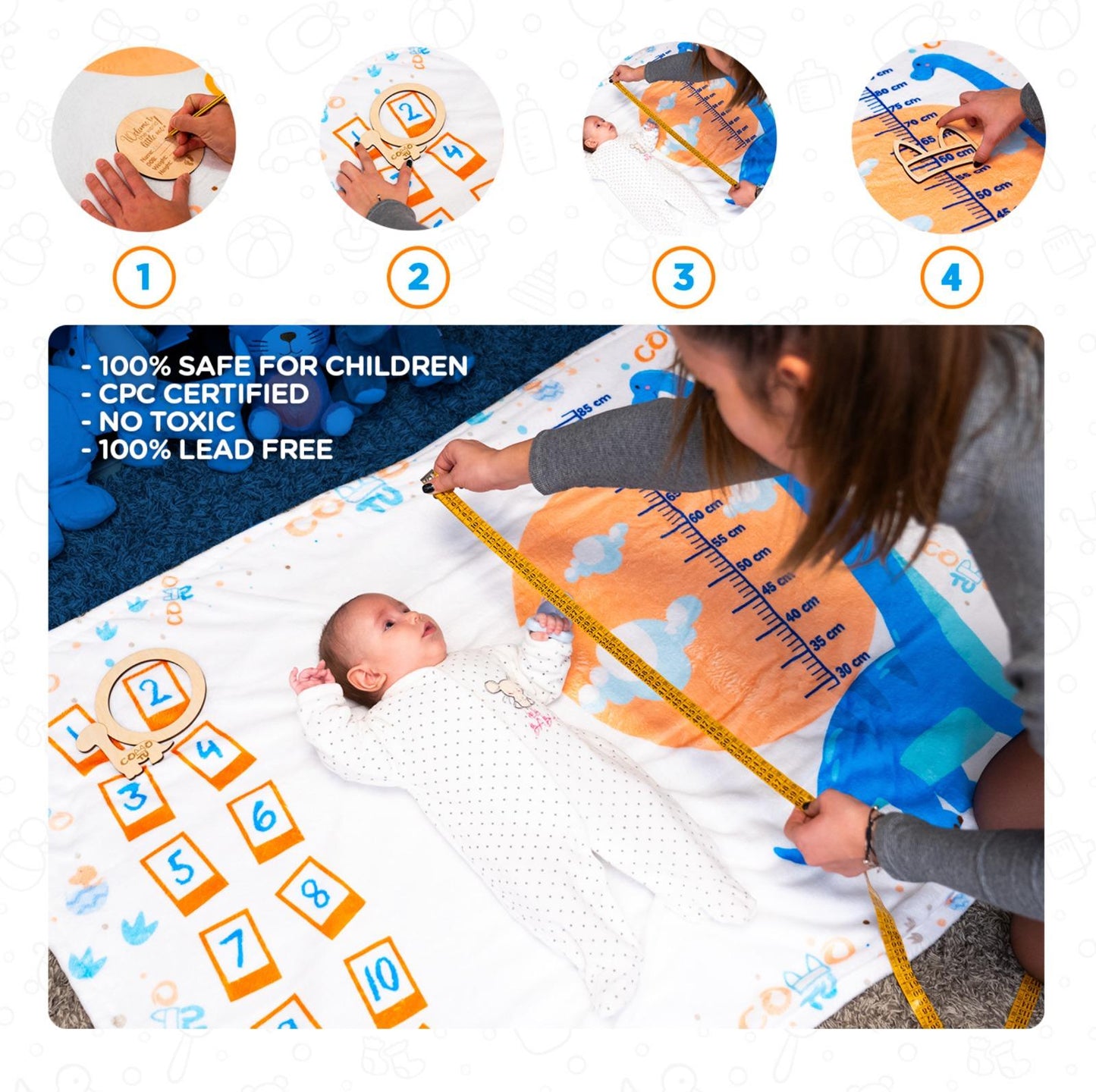 Dino edition growth blanket